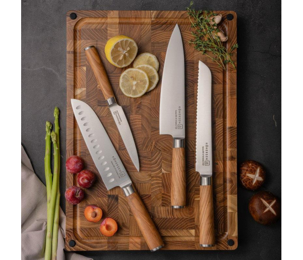 Kohersen Zestaw 4 Noży KOHERSEN Essence OLIVE WOOD - 1519413 - zdjęcie 4